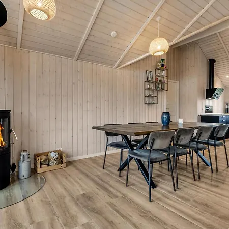 New Wooden House For 8, Near Sea, Free Wifi Sj44 Vakantiehuis Harboør