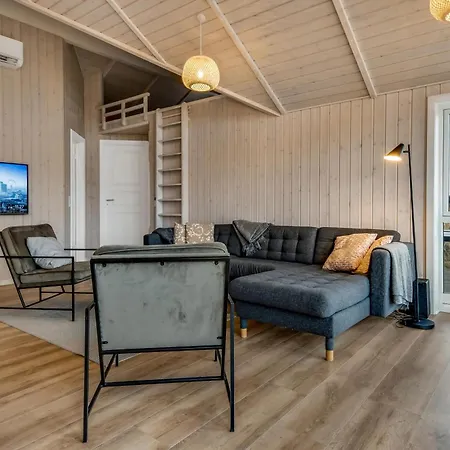 New Wooden House For 8, Near Sea, Free Wifi Sj44 Harboør